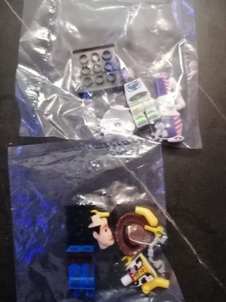 Lego Minifiguras Robin, Batman, Toy Story