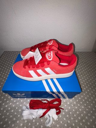 Adidas Campus 43 1/3 Rojas Nuevas Originales