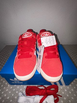 Adidas Campus 43 1/3 Rojas Nuevas Originales