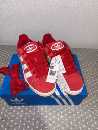 Adidas Campus 43 1/3 Rojas Nuevas Originales