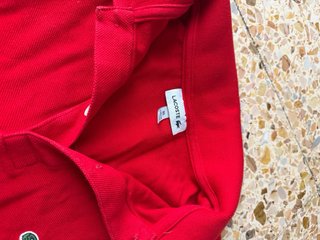 Polo Lacoste Rojo