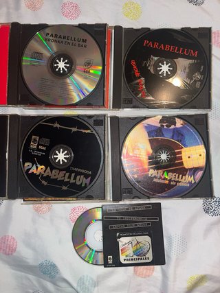 Lote 5 CDs Parabellum Punk Rock