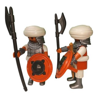 Playmobil Sarracenos con espadas y escudos