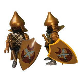 Playmobil Sarracenos con espadas y escudos