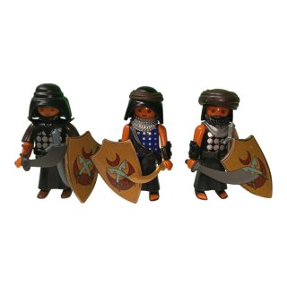 Playmobil Sarracenos con espadas y escudos