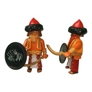 Playmobil Sarracenos con espadas y escudos