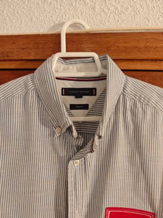 Camisa Tommy Hilfiger Rayas Talla M
