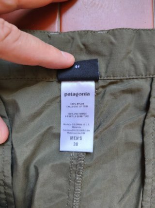 Patagonia Pantalone tecnico taglia 38 uomo