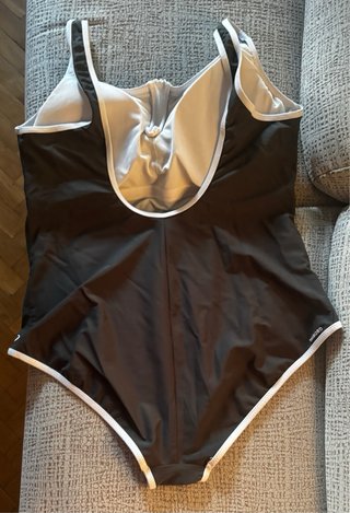 Bañador Tribord negro con cremallera
