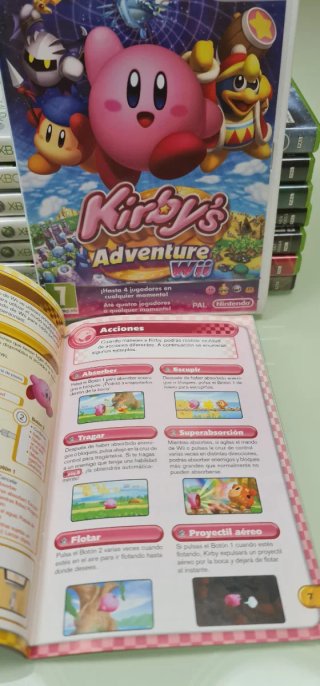 Kirby's Adventure Wii PAL Spagna