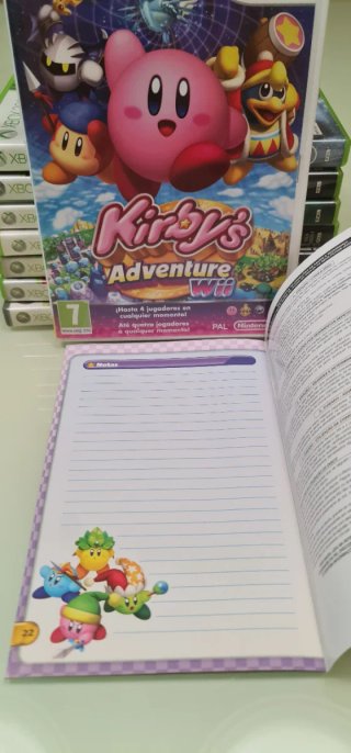 Kirby's Adventure Wii PAL Spagna
