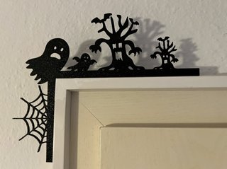 Decoración Halloween Fantasmas y Árboles