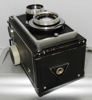 1817-Cámara ZEISS IKON IKOFLEX I - funda - TLR
