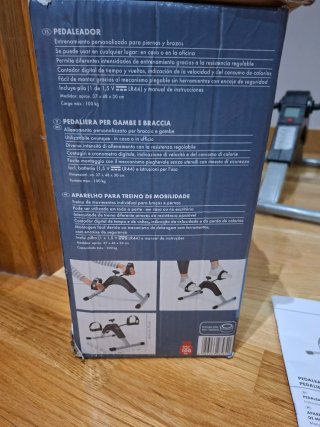 Pedaleador para brazos y piernas