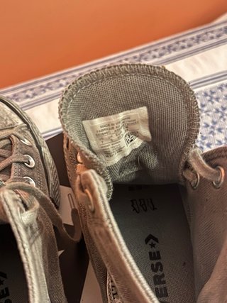 Converse Chuck Taylor Plataforma Gris