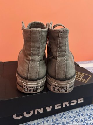 Converse Chuck Taylor Plataforma Gris