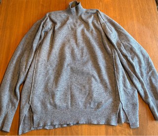 Jersey oversize Zara gris