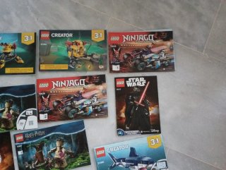 Instrucciones Lego: Harry Potter, Star Wars, y más