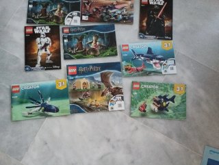 Instrucciones Lego: Harry Potter, Star Wars, y más