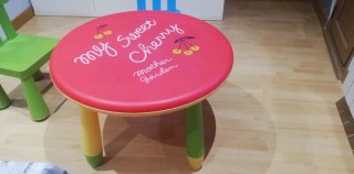 Conjunto Mesa y 2 Sillas Infantiles