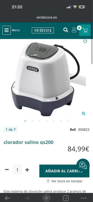 Piscina intex desmontable