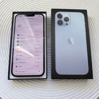 iPhone 13 Pro Max Azul 128GB todo original