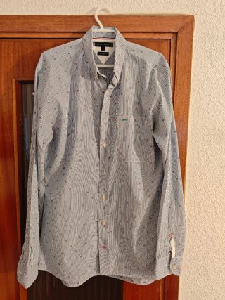 Camisa Tommy Hilfiger Rayas Talla M