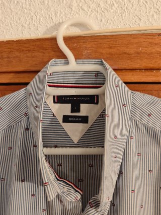 Camisa Tommy Hilfiger Rayas Talla M