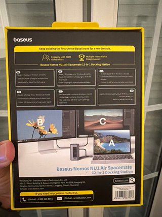 Baseus Nomos NU1 Air Spacemate 12-in-1 Docking Sta
