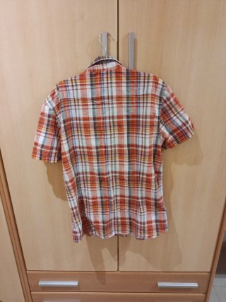 Camisa Lee cuadros manga corta M