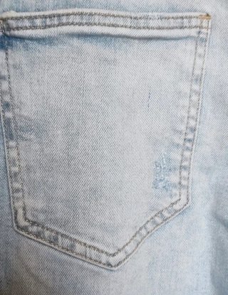 Bermuda Vaquera Rotos Pull&Bear Talla 36
