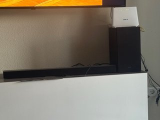 Barra de sonido negra