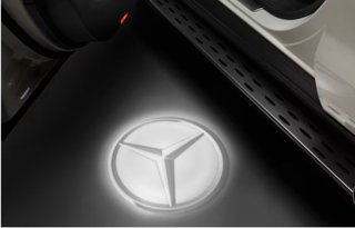 Proyector Logo Mercedes Benz (2 uds)