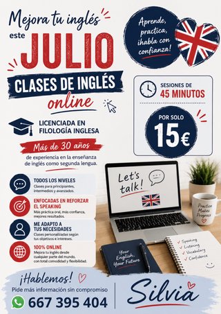 Clases de inglés online