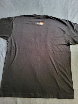 T-Shirt YouTube Logo Preta