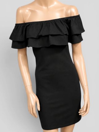 Vestido Negro H&M Talla S (36)