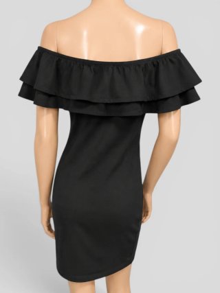 Vestido Negro H&M Talla S (36)