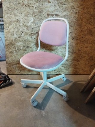 Silla de escritorio infantil rosa