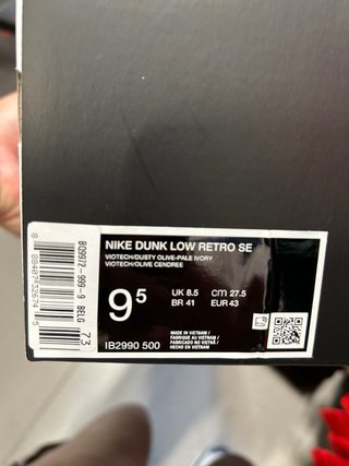 Nike Dunk Low Retro SE Viotech Olive/Cendrée