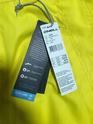 Pantalones PMEX HAMMER PANTS Talla L Amarillo