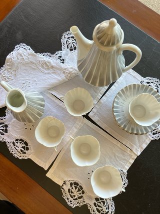 Servicio de cafe delicado
