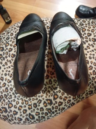 Zapatos Negros tacón marca PAULA SORIANO No 39