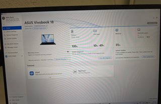 Asus Vivobook 18.4" AMD Ryzen 7 260 1TB 32G RAM