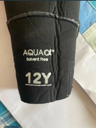 Neopreno olayan 4/3 para 10/12 años