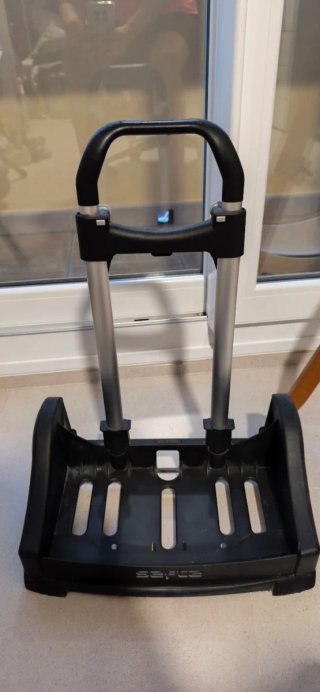 Carrito mochila plegable