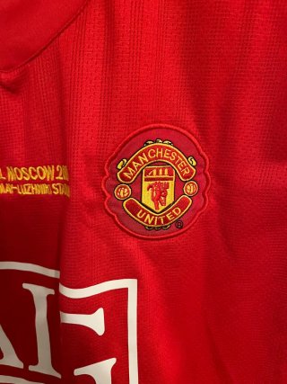 Camiseta Manchester United 2008 Retro Ronaldo