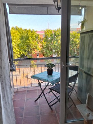 Habitación desde julio metro Hospital de Móstoles.