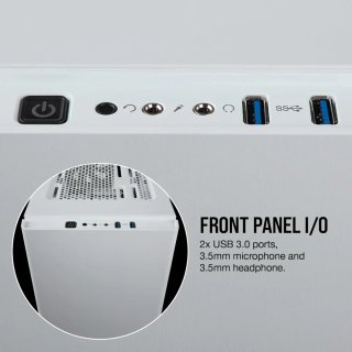 Caja Corsair Carbide 275R blanca cuidadísima