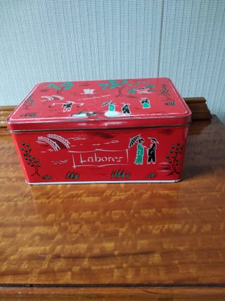 Confezione di scatole di latta Colacao anni '60-'70