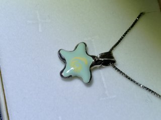 Collana Argento 925 Stella Smaltata